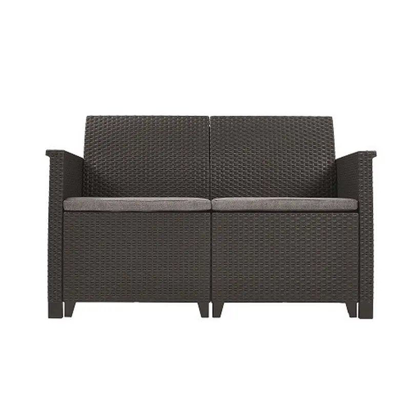 Комплект садових меблів Keter Emma 2 seater set, сірий Комплект садових меблів Keter Emma 2 seater set, сірий
