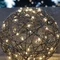 Куля декоративна шампань, 33 см, 80 led "Luca Lighting"