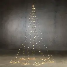 Гірлянда "Конус", "Luca", 2,1+6 м, 672 LED, колір теплий білий