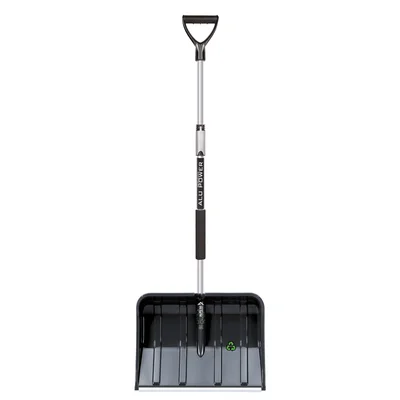 Лопата з телескоп. ручкою Prosperplast ALPE 50 ecо, 49*120/160 см, ковш пластик, ручка алюм.