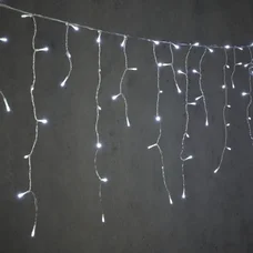 Гірлянда з'єднувальна "Бахрома" "Luca Lighting", 9,8х0.48 м, колір білий