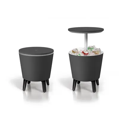 Стіл-трансформер Keter Cool Bar, графіт