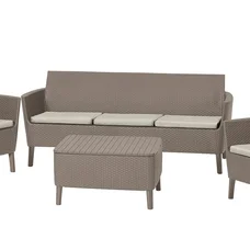Комплект садових меблів Keter Salemo 3 seater set, бежевий