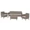Комплект садових меблів Keter Salemo 3 seater set, бежевий Комплект садових меблів Keter Salemo 3 seater set, бежевий