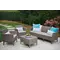 Комплект садових меблів Keter Salemo 3 seater set, бежевий Комплект садових меблів Keter Salemo 3 seater set, бежевий
