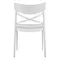 Стілець садовий пластиковий BICA Croix, білий