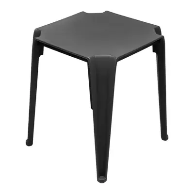 Столик-табурет приставний Prosperplast Lottie, графіт