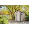 Садовий пластиковий будиночок Keter MANOR 4х6S, бежевий