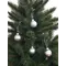 Ялинкові скляні кульки House of Seasons, комплект 20 шт, Ø 4 см, срібні
