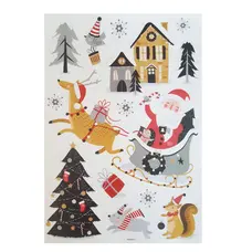 Наклейки новорічні для стін Jumi, 14 шт