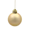 Ялинкові пластикові кульки Chomik комплект 16шт, Ø 4см, золотисті