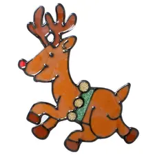 Наклейка новорічна Chomik 18x25см, Олень