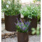 Горщик для квітів Keter 7 л. Cylinder Planter Small, коричневий