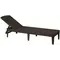Шезлонг пластиковий Keter Jaipur Sun lounger, віскі коричневий