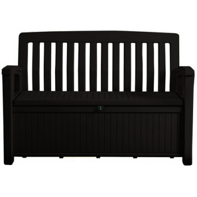 Лавка садова зі вбудованим ящиком для зберігання Keter Patio Bench 227 л