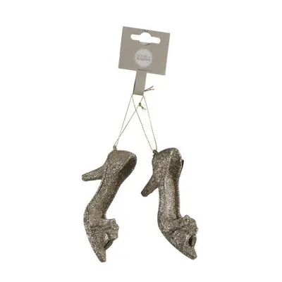 Прикраса декоративна Туфлі шампань 8,5 см, «House of Seasons»