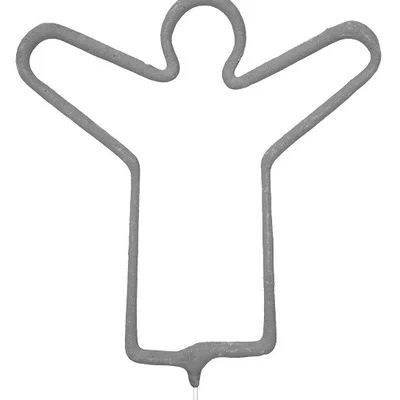 Вогні бенгальські, фігурні, Ангел, 2 шт компл., 23 см