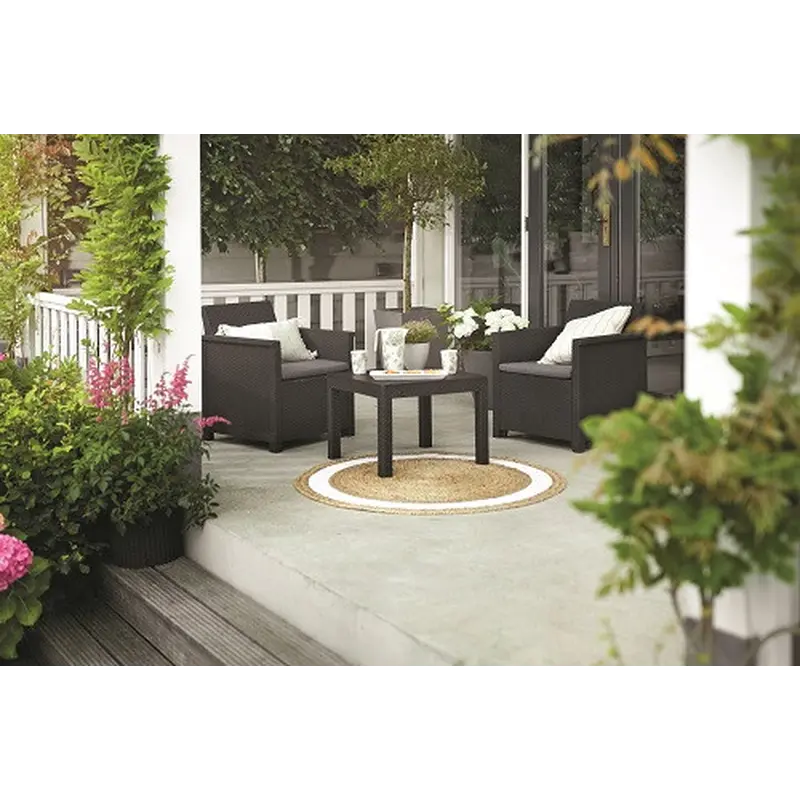 Комплект садових меблів Keter Emma balcony set, сірий Комплект садових меблів Keter Emma balcony set, сірий