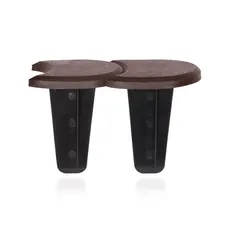 Палісад садовий Prosperplast Flat, коричневий, 3,8 м