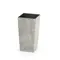 Горщик з кашпо для рослин 2в1 PROSPERPLAST URBI SQUARE BETON 2/4 л