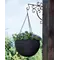 Горщик для рослин Keter Rattan hanging sphere з ланцюжками підвісний, темно-коричневий, 8,6 л Горщик для рослин Keter Rattan hanging sphere з ланцюжками підвісний, темно-коричневий, 8,6 л