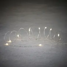Гірлянда-струна "Luca Lighting" 2 м, 20led, класичний білий, 2АА