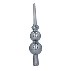 Верхівка на ялинку Chomik 20 см, пластик, сіро-синя