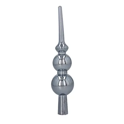 Верхівка на ялинку Chomik 20 см, пластик, сіро-синя