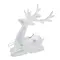 Прикраса декоративна Chomik Олень, пластик, перламутр, 8х9 см