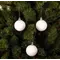 Ялинкові пластикові кульки Mica Decorations комплект 27 шт, Ø 6 см, білі