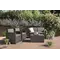 Комплект садових меблів Keter Monaco set, сірий