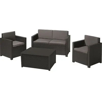 Комплект садових меблів Keter Monaco set, сірий
