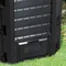 Компостер садовий PROSPERPLAST COMPOGREEN 380 л, чорний