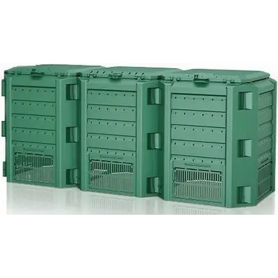 Компостер садовий PROSPERPLAST MODULE COMPOGREEN 1200 л, зелений