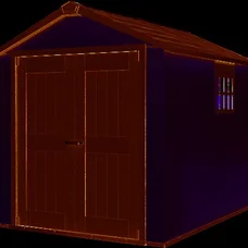 Садовий пластиковий будиночок KETER OAKLAND 759
