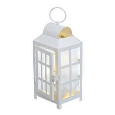 Ліхтар декоративний з лампочками, 5LED.