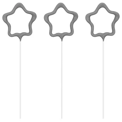 Вогні бенгальські, фігурні, Зірки, 3 шт компл., 11 см