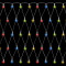 Гірлянда 2х2 м., "Сітка" "Jumi", 200 LED, колір мультикольорова