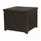 Стіл-скриня PROSPERPLAST CUBE RATTAN 208 л, коричневий