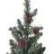 Сосна 0,60 м. Creston Frosted зелена з шишками та ягодами