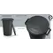 Бак для сміття Prosperplast Smooth 120 л, чорний Бак для сміття Prosperplast Smooth 120 л, чорний