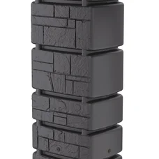 Ємність для збору дощової води Prosperplast Tower Stone, антрацит, 350 л