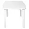 Стіл для саду пластиковий BICA Cayman, білий