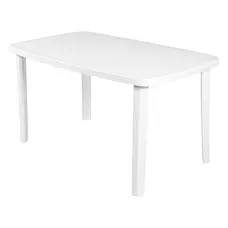 Стіл для саду пластиковий BICA Cayman, білий