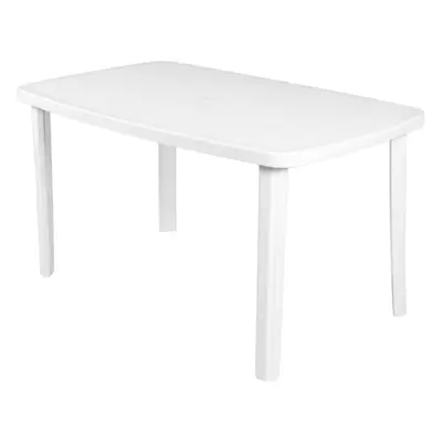 Стіл для саду пластиковий BICA Cayman, білий