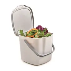Контейнер для сміття з кришкою та ручкою Snips Kitchen Compost Bin, 3 л, білий
