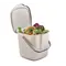 Контейнер для сміття з кришкою та ручкою Snips Kitchen Compost Bin, 3 л, білий