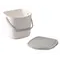Контейнер для сміття з кришкою та ручкою Snips Kitchen Compost Bin, 3 л, білий