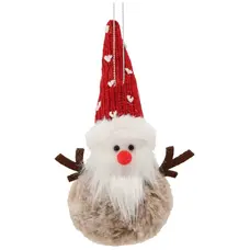 Прикраса-підвіска Chomik Санта 10х12 см