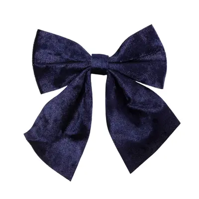 Бант декоративний Mica Decorations 13 см, 2 шт, сині